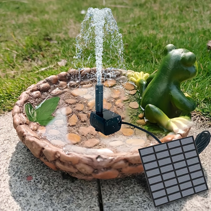 Solar Pool Pump Kit - Fontanna słoneczna z 6 dyszami -