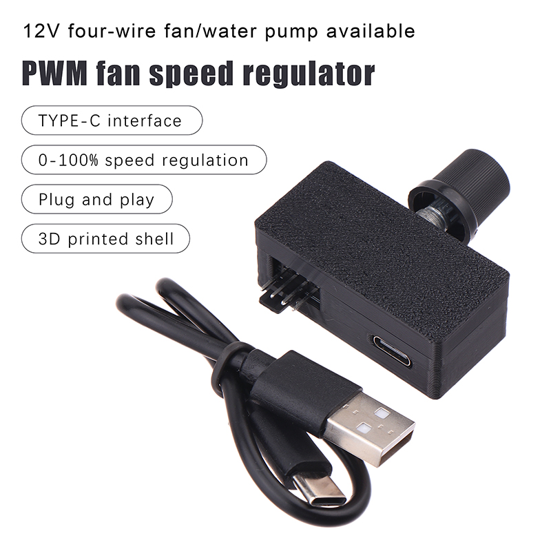 Pwm Charge Controller - Regulator prędkości wentylatora PWM 4-pin DC12V,