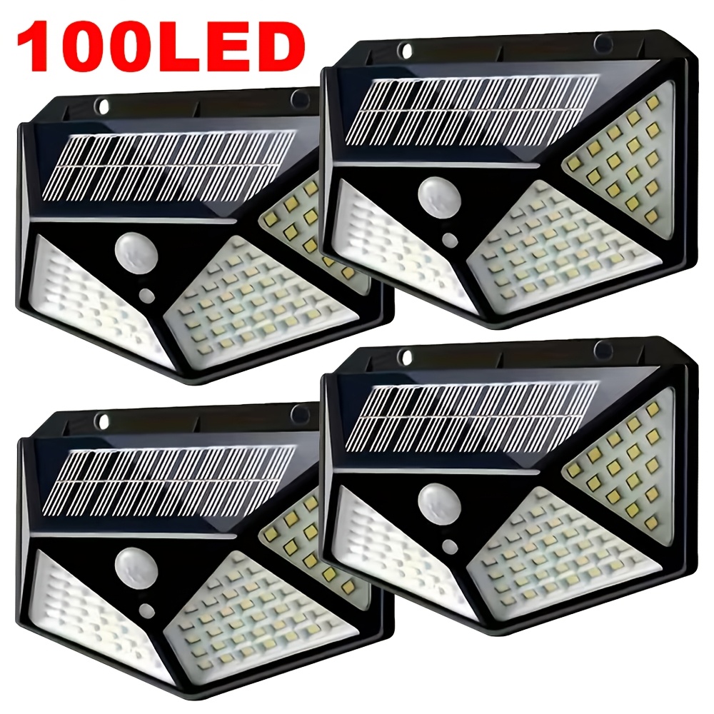 Solar Street Light Led - 100 LED Zewnętrzna Solarna Lampa Ogrodowa