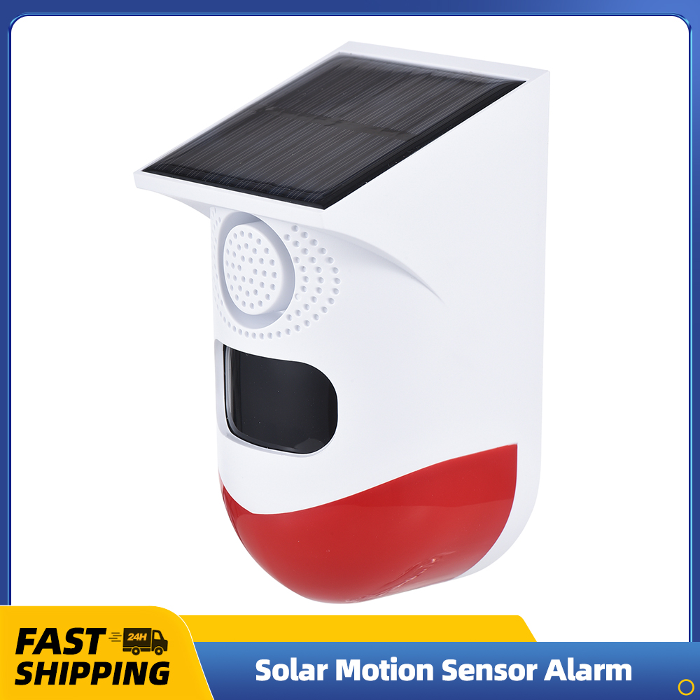 Solar Street Light Led - Alarm z czujnikiem ruchu słonecznego na