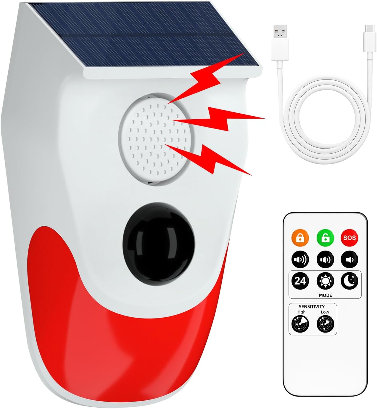 Alarm solarny z czujnikiem ruc – Solar Street Light Led recenzja i cena