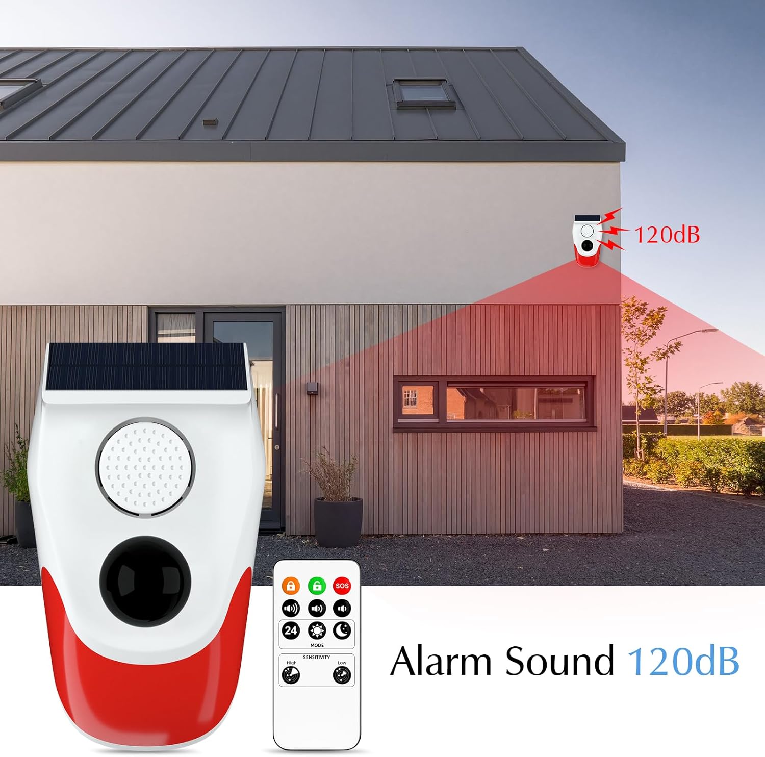Alarm solarny z czujnikiem ruc – Solar Street Light Led recenzja i cena