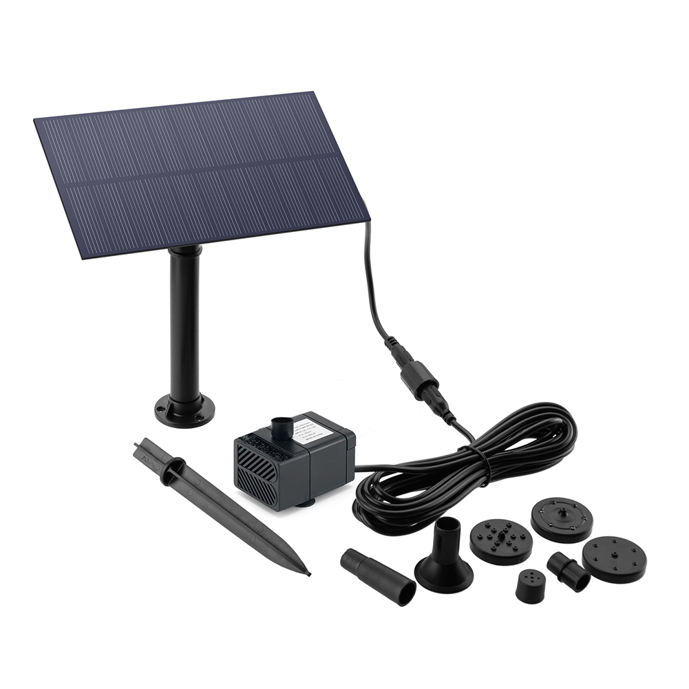 Zraszacz wodny 5W 1.5V do deko – Solar Pool Pump Kit recenzja i cena