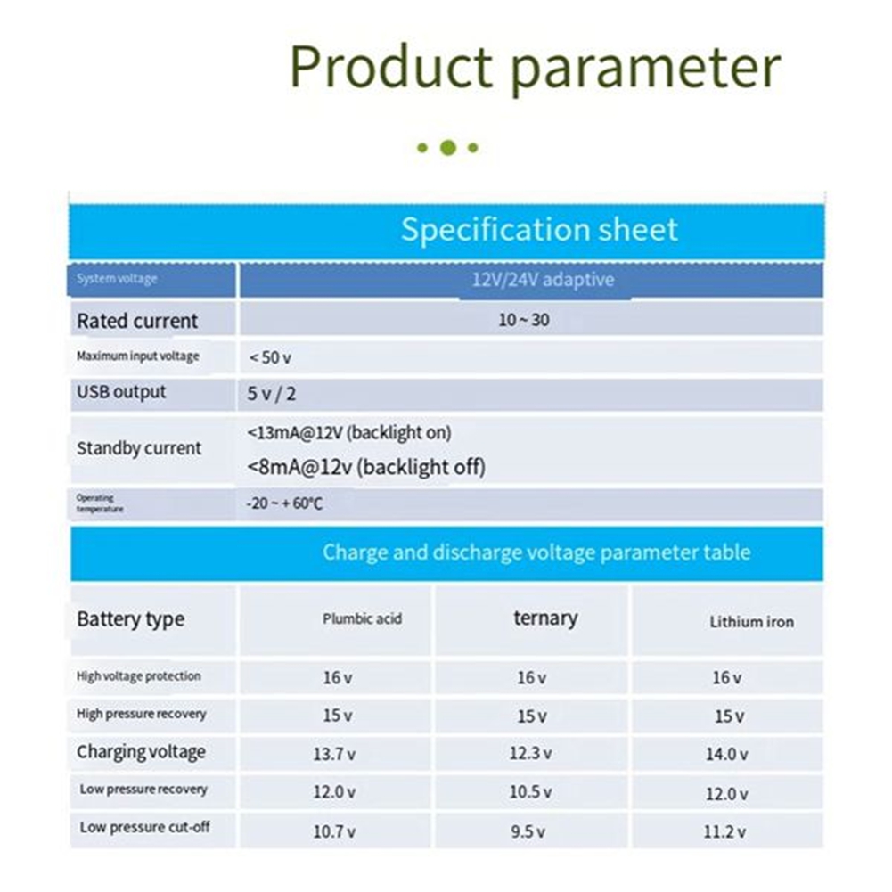 Kontroler ładowania solarnego  – Pwm Charge Controller recenzja i cena