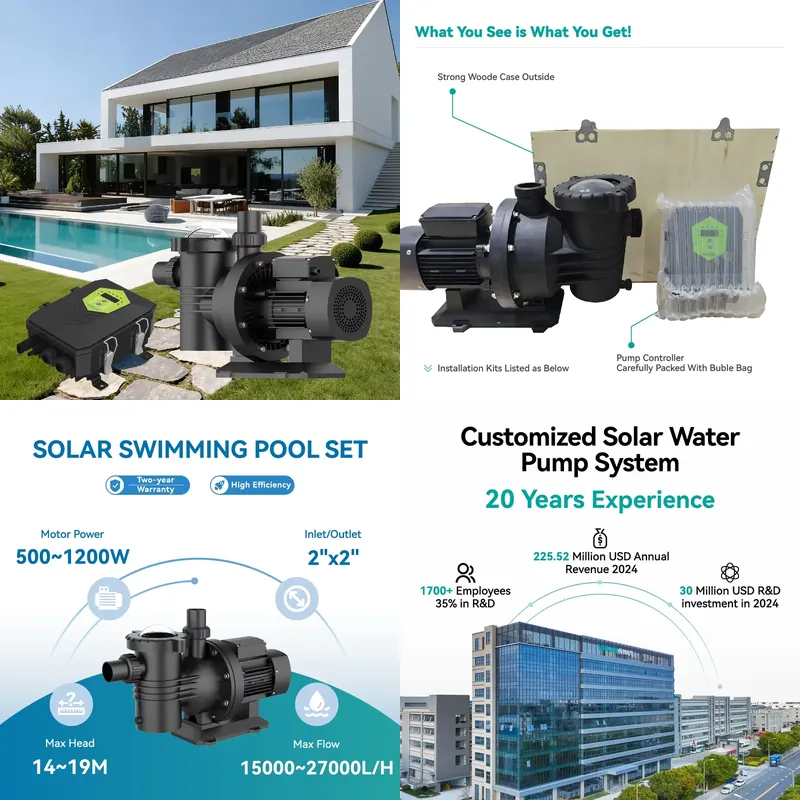 Producent Veichi dostarcza 2-c – Solar Pool Pump Kit recenzja i cena