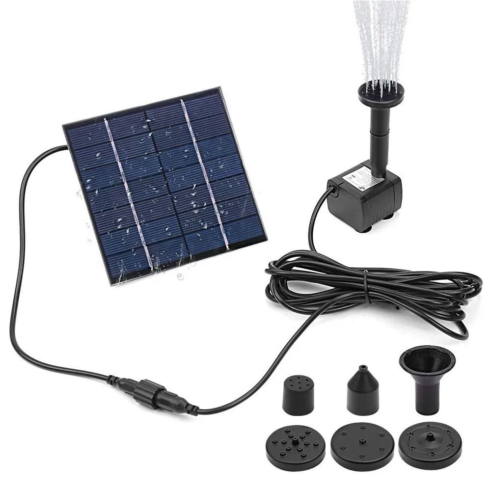 1.4W Mini pompa fontanna solar – Solar Pool Pump Kit recenzja i cena