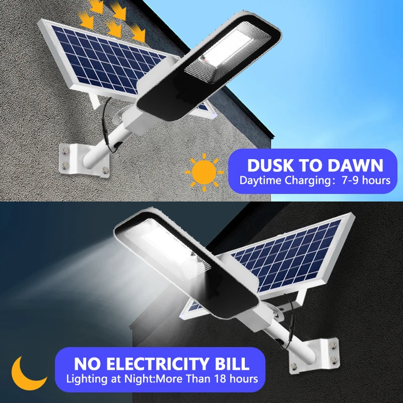 200W potężna lampa słoneczna z – Solar Street Light Led recenzja i cena