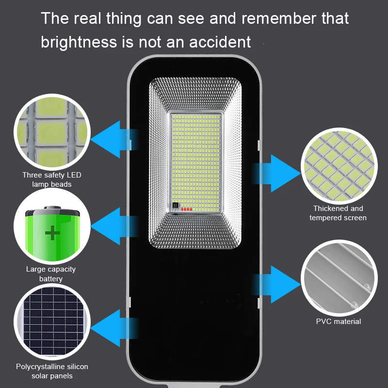 200W potężna lampa słoneczna z – Solar Street Light Led recenzja i cena