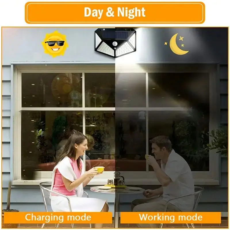 100 LED Zewnętrzna Solarna Lam – Solar Street Light Led recenzja i cena