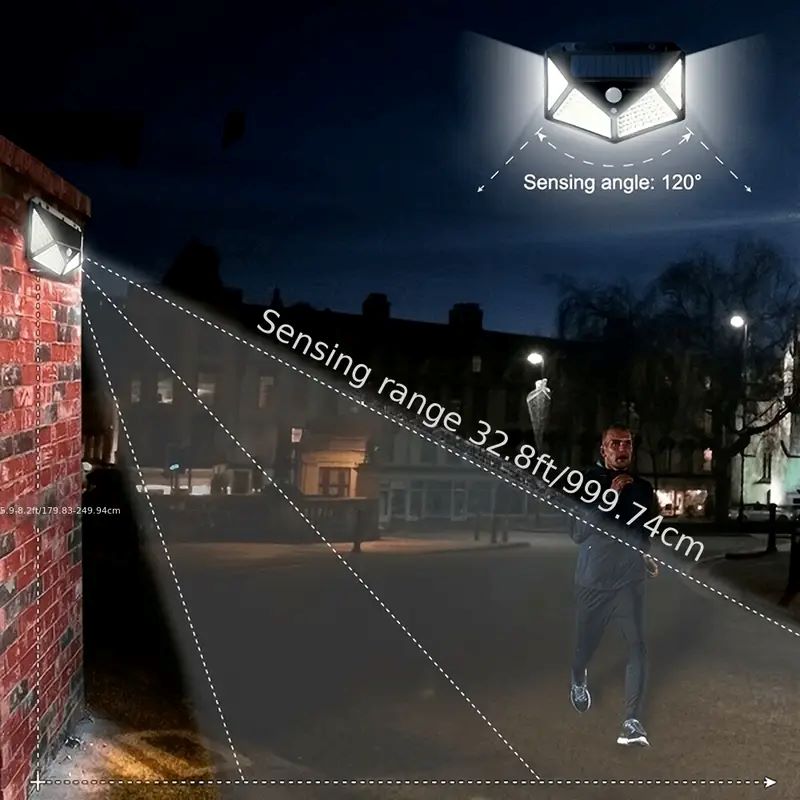 100 LED Zewnętrzna Solarna Lam – Solar Street Light Led recenzja i cena
