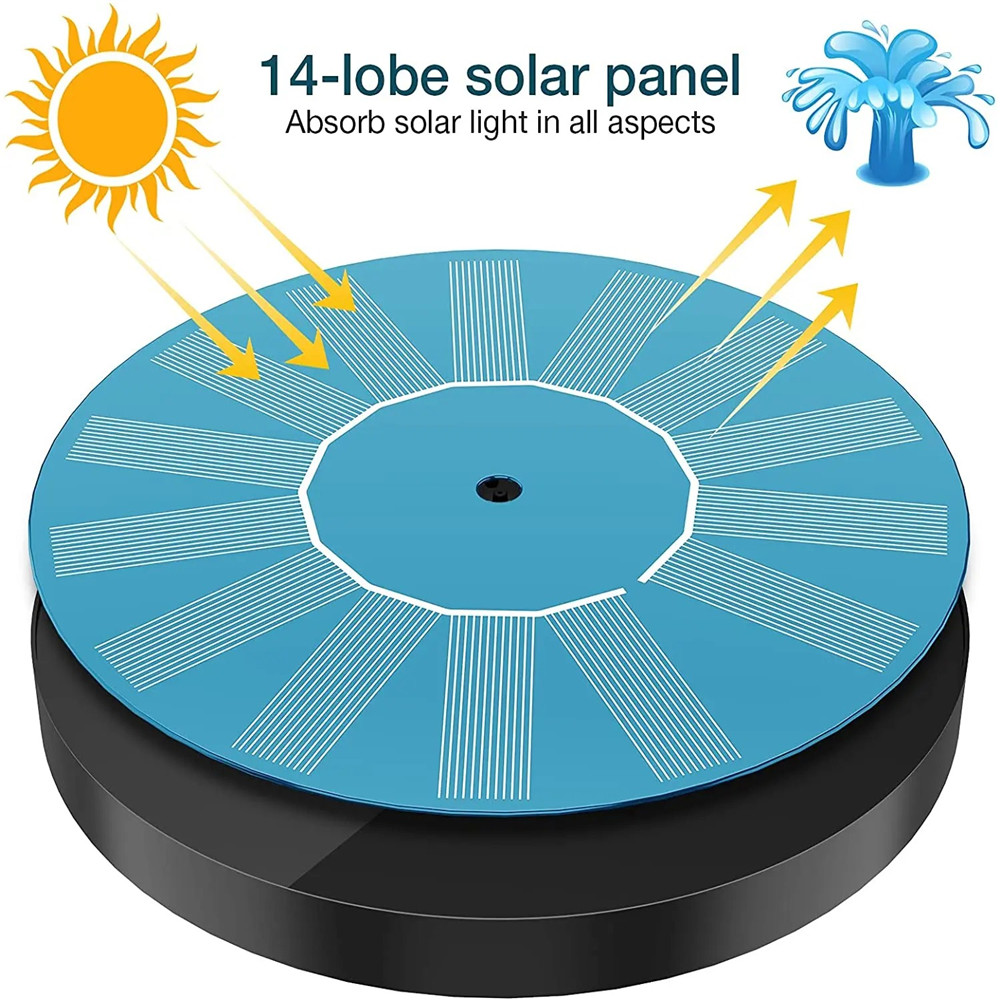 13cm pływający panel słoneczny – Solar Pool Pump Kit recenzja i cena