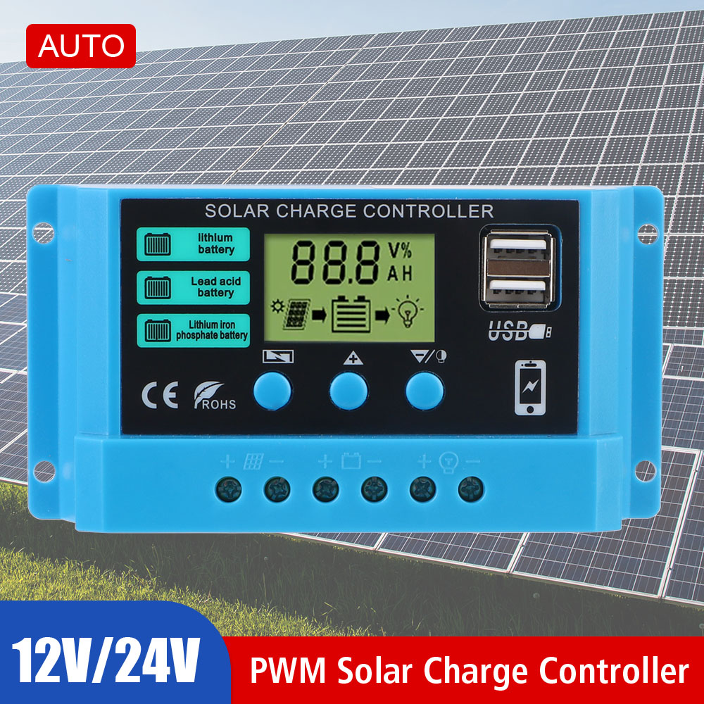 Regulator Ładowania Solarnego  – Pwm Charge Controller recenzja i cena