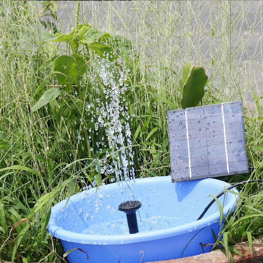 Mini pompa fontanna solarna po – Solar Pool Pump Kit recenzja i cena