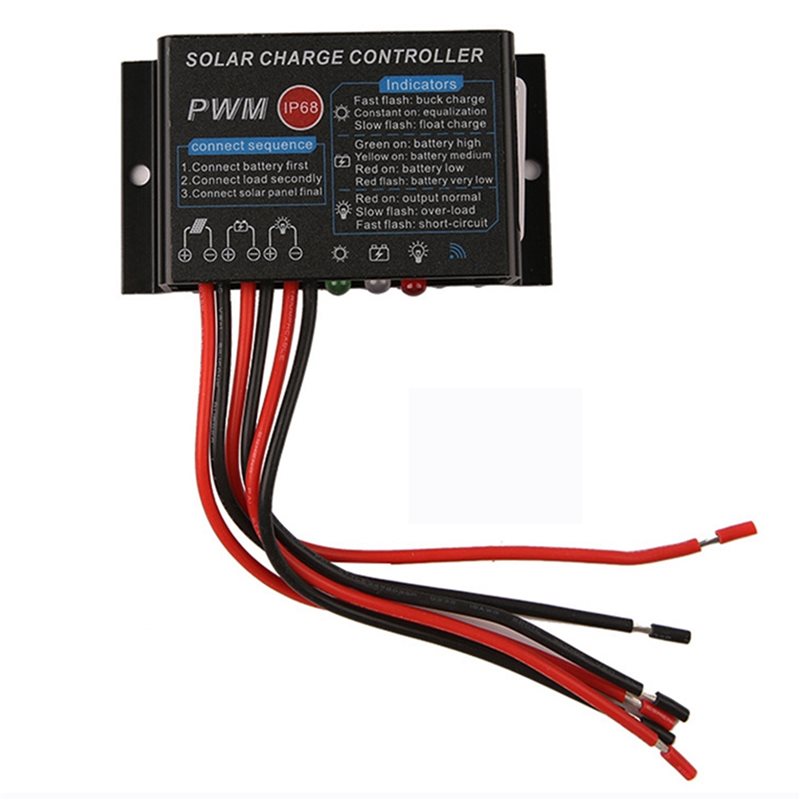 T24C 2X 10A 12V IP67 Wodoodpor – Pwm Charge Controller recenzja i cena